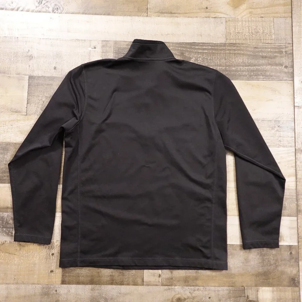 The North Face Quarter Zip 1/4 Tech Fleece Pullover Men's Large‎ Black